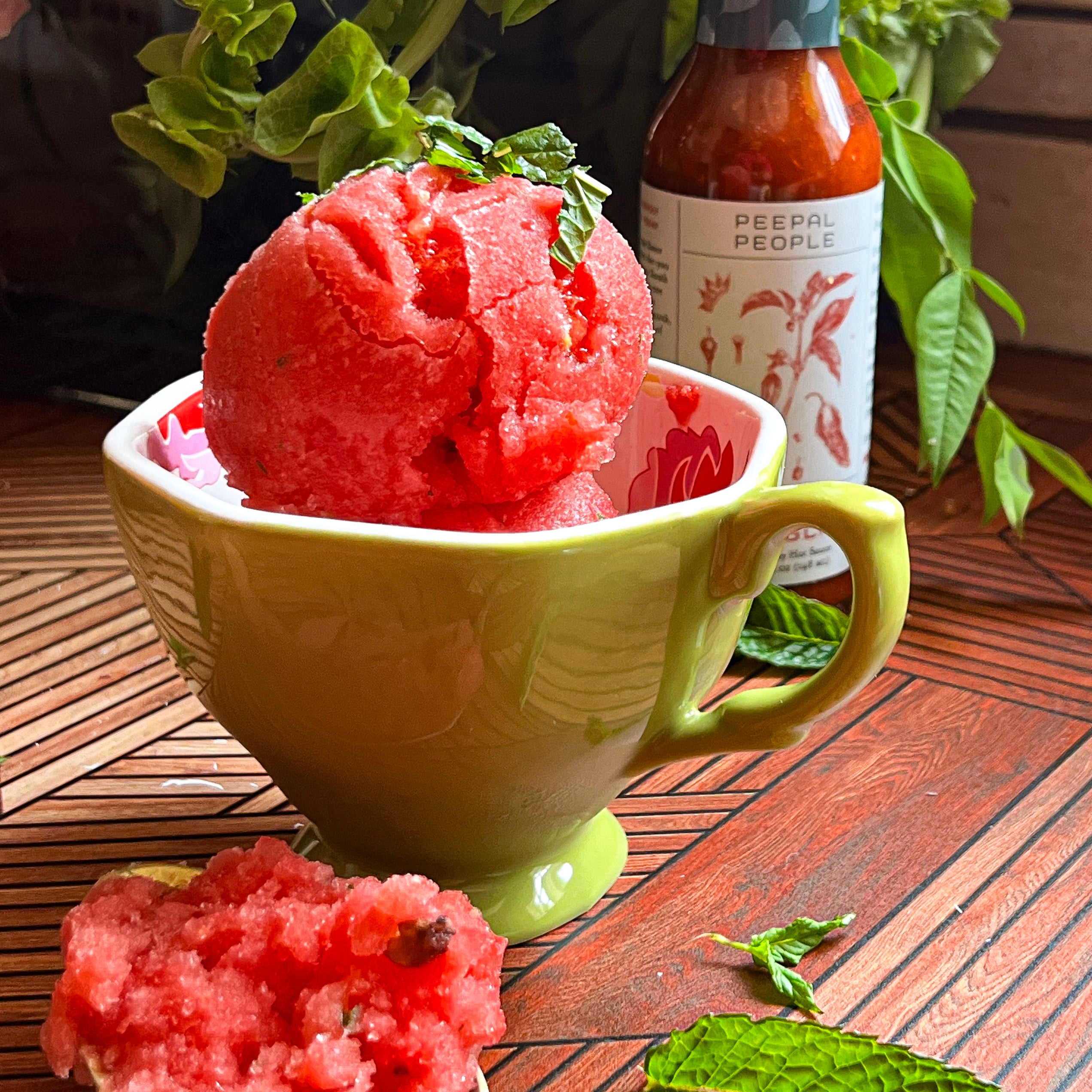 Zingy Watermelon Sorbet